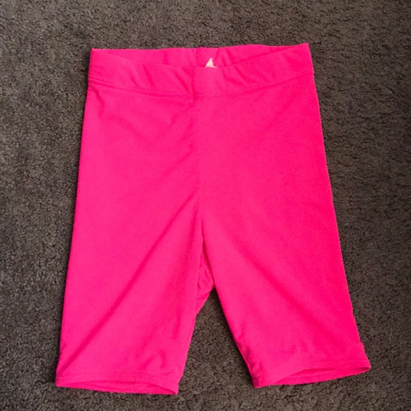 Hot & Delicious Shorts Neon Pink Spandex Shorts Poshmark